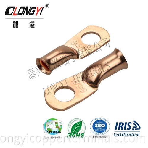 Copper Tube Ring Crimp Solder Terminals Cable Lugs AWG